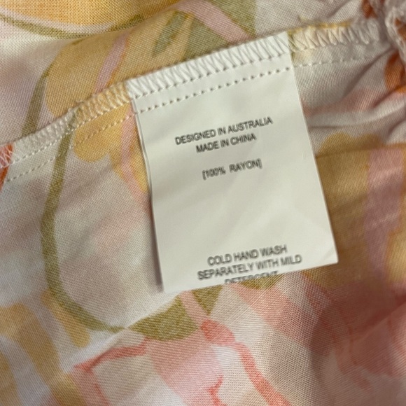 NWT Petal & Pup Feliz Off Shoulder Maxi Dress Size S - Picture 6 of 6